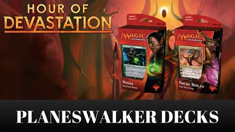 hour of devastation planeswalker deck list.